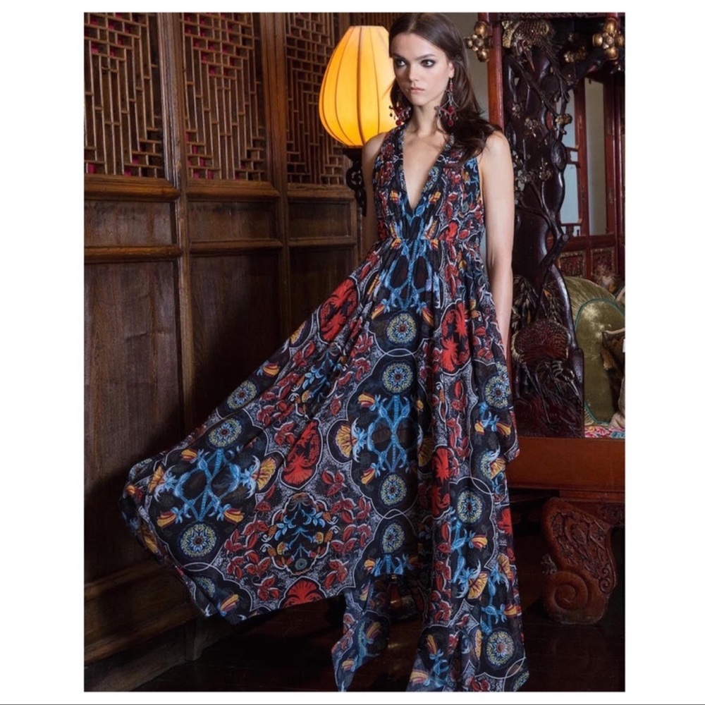 ALICE + OLIVIA Kora Maxi Deess - Picture 5 of 11